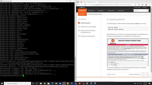 Install Apache2 in ubuntu смотреть онлайн