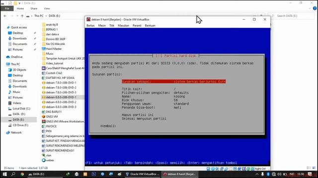 CARA INSTALASI DEBIAN 8 PADA VIRTUAL BOX смотреть онлайн