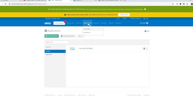 ASA-Anyconnect OktaSAML DuoMFA Integration смотреть онлайн