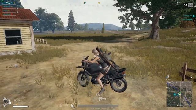 [배틀그라운드] 스쿼드 플레이 # - VSS[브스스]가 이걸?? 브스스 한명한테 다 닦여버리기