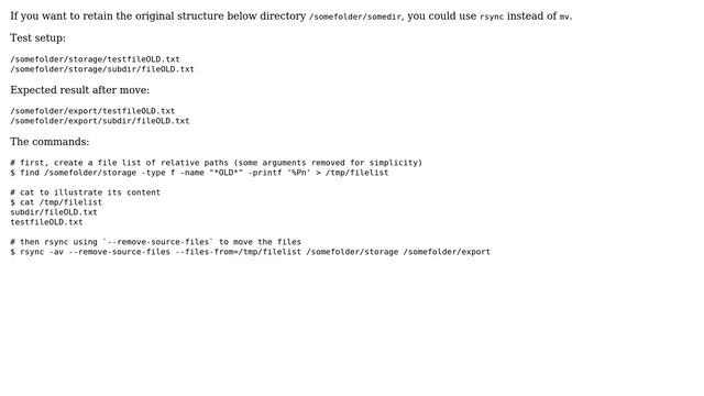 Unix & Linux: only use the filename for move (2 Solutions!!) смотреть онлайн