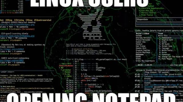 linux users opening notepad смотреть онлайн