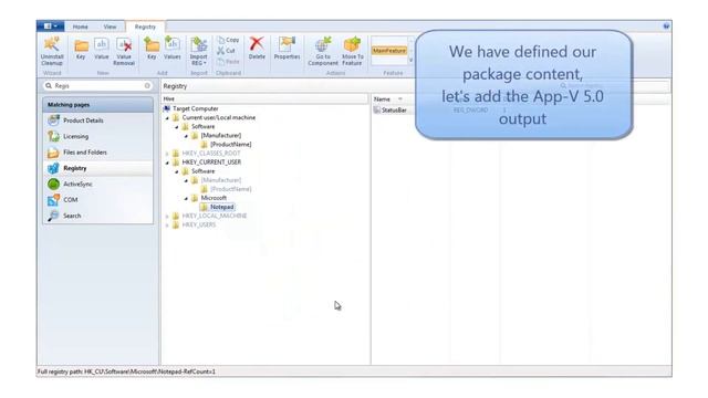 Advanced Installer - AppV package authoring смотреть онлайн