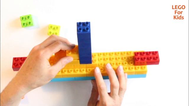 How to build a Sailboat with LEGO Classic - DIY in 7 mins ! смотреть онлайн