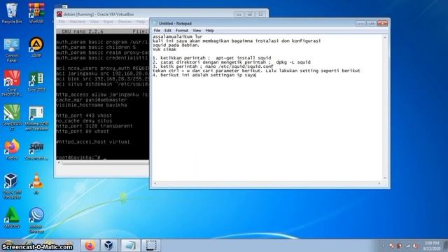 Squid Debian [PART 1] ( Instalasi dan Konfigurasi ) смотреть онлайн