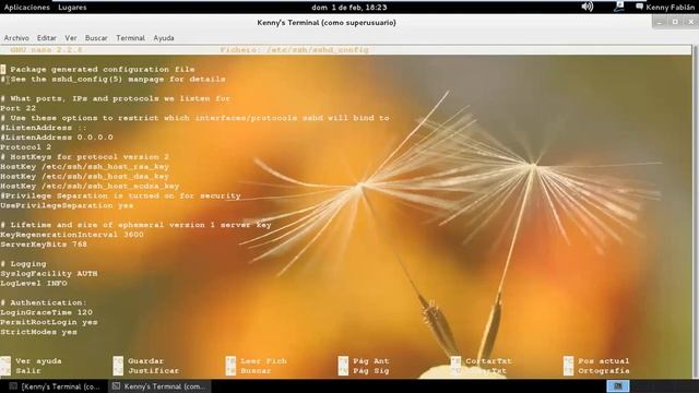 Servidor SSH LINUX DEBIAN смотреть онлайн