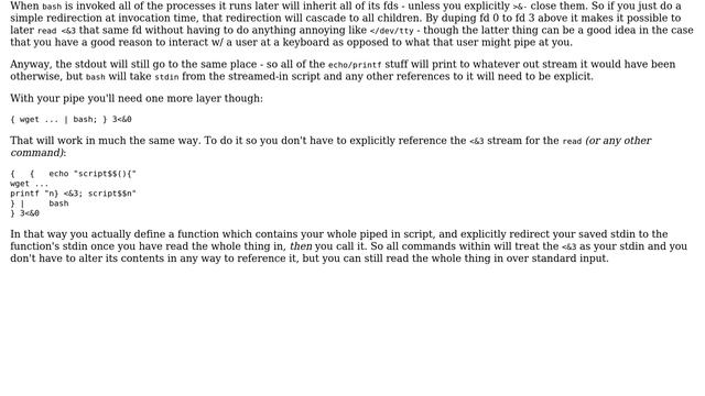 Unix & Linux: read -e in a sub script (3 Solutions!!) смотреть онлайн