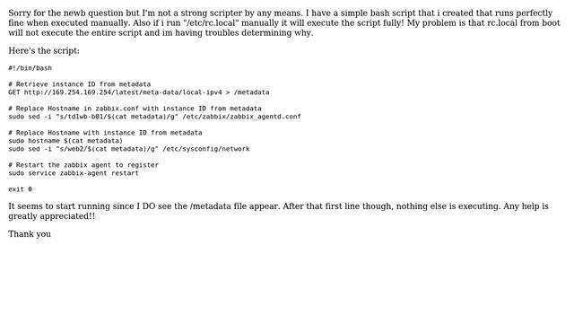 DevOps & SysAdmins: Bash script execution through rc.local (2 Solutions!!) смотреть онлайн