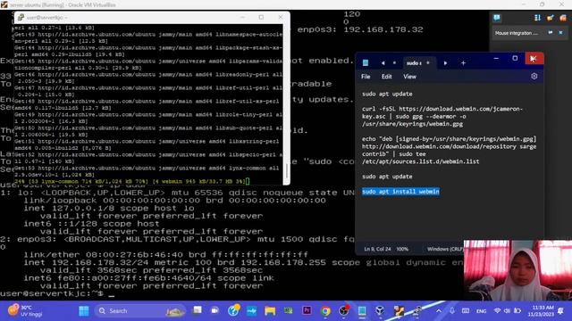 Konfigurasi Control Panel Hosting Menggunakan Ubuntu Dengan Webmin смотреть онлайн