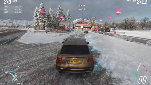 Forza Horizon 4 Aerodrone Cross Country Circuit Bentley Bentayga 2016 смотреть онлайн