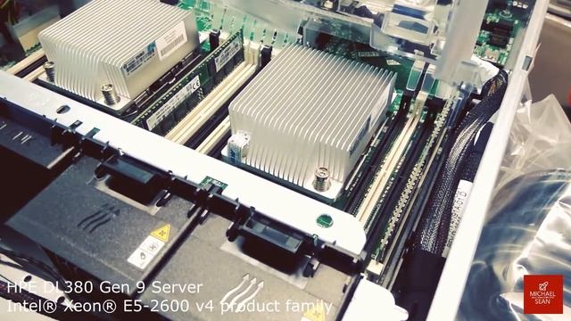 Unboxing HPE DL380 Gen9 Server смотреть онлайн