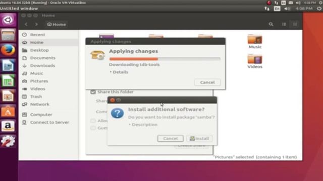 Sharing Folder Ubuntu Tugas 4 смотреть онлайн