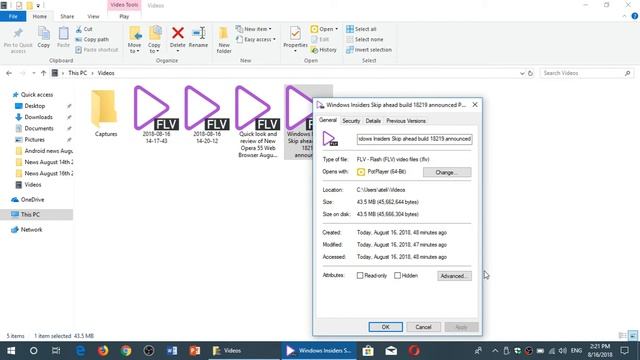 Fixit You can get information about files by right clicking the file and going to properties in Wi смотреть онлайн