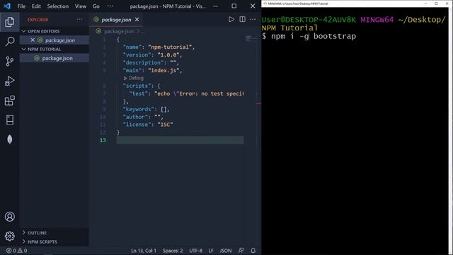 NPM Tutorial for Beginners #11 - NPM Shortcut смотреть онлайн