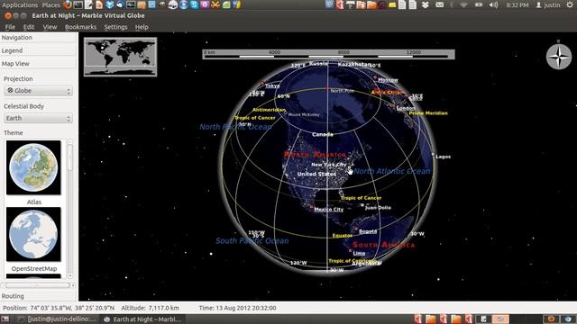 google earth alternative! ubuntu 12.04 смотреть онлайн
