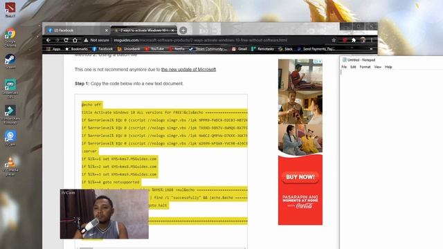 Windows 10 Activation смотреть онлайн