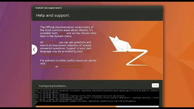 Ubuntu 17.04 Installation смотреть онлайн