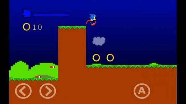 Sonic Super(Game Creator for Android)game by me