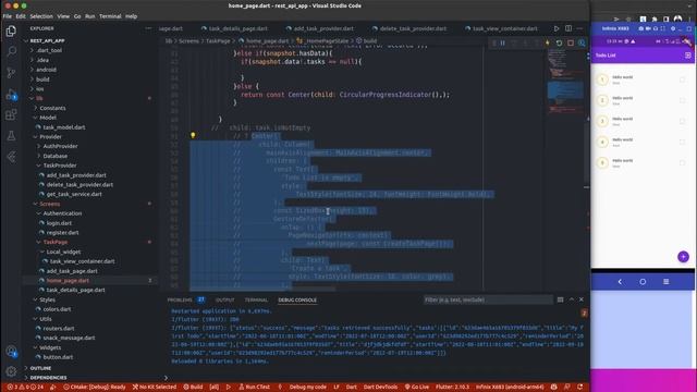Flutter : Consume REST API with Provider - Fetch and Display Task #16 смотреть онлайн