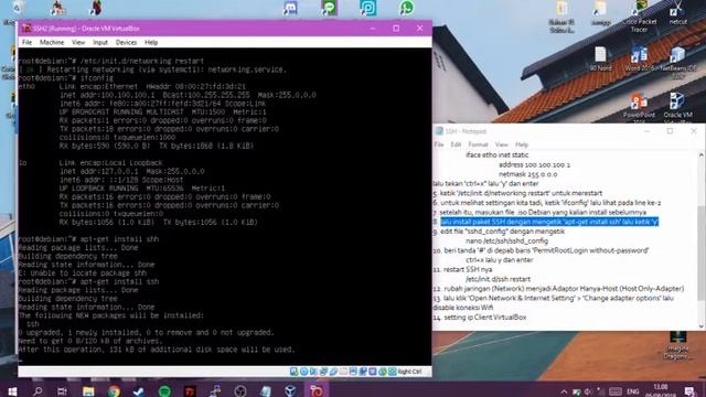 Cara Membuat SSH di VirtualBox смотреть онлайн