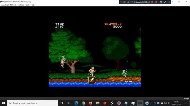 Daimakaimura Ghouls 'n Ghosts - SuperGrafx PC Engine NEC - PolyBlast emulator - test Windows 10 смотреть онлайн