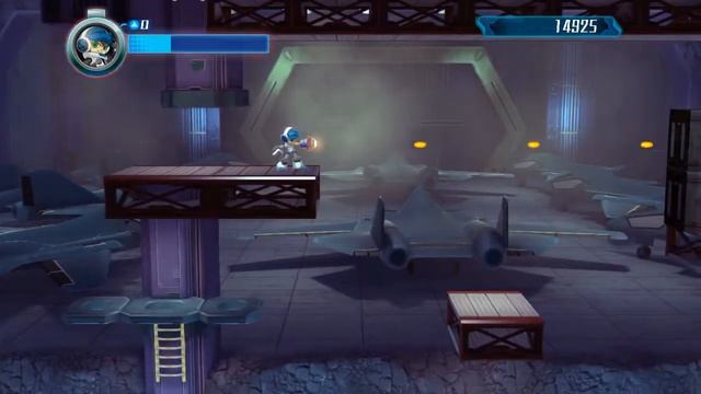 Let's Play [Blind] - Mighty No.9 DEMO 04 - Battalion! смотреть онлайн