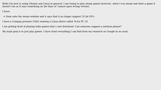 Ubuntu: How do i switch from 32 bit to 64 bit for steam? смотреть онлайн