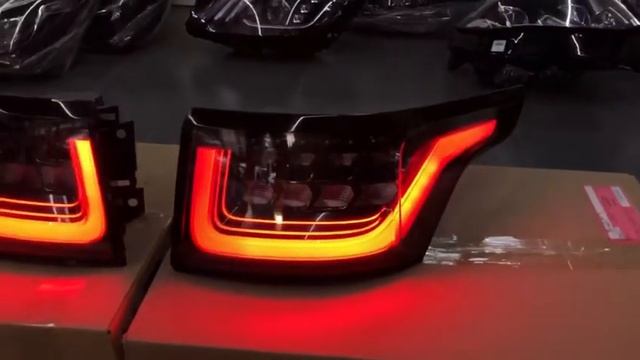 #L494#L405#랜드 로버 LED 조명#Land Rover headlights, rear taillights#ไฟ LED ของ Land Rover смотреть онлайн