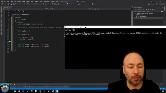 Alper ile C# - B015 - Döngüler ve while Komutu #dotnet #csharp смотреть онлайн