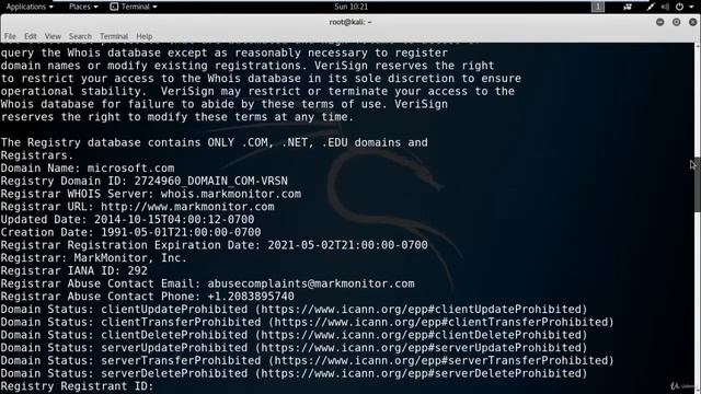 Analyzing domain and ip address by using kali linux os смотреть онлайн