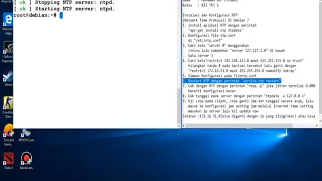 Konfigurasi NTP server pada Linux Debian 8 смотреть онлайн