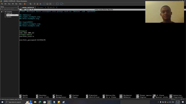 LAB IX, Practica 1: Instalación de Ansible (FEDORA) смотреть онлайн