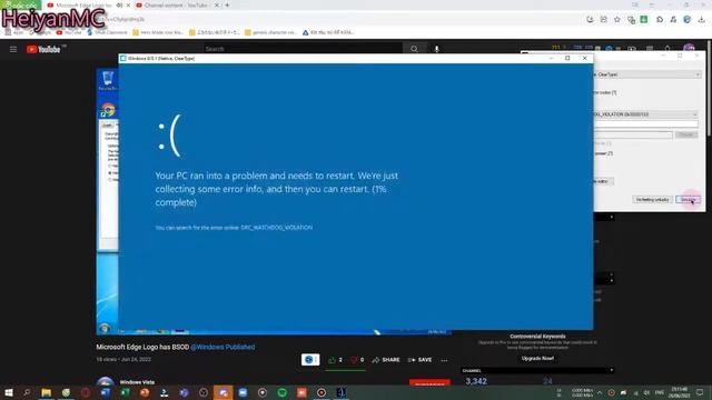 Windows Vista has Fake BSOD (Part 03). смотреть онлайн