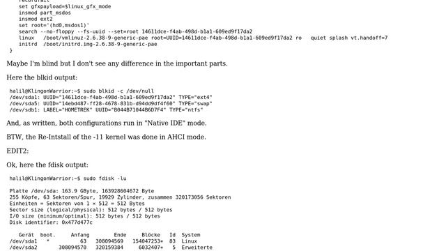 Kernel 2.6.38-10 and 2.6.38-11 unable to boot in AHCI mode смотреть онлайн