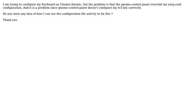 Unix & Linux: French MacBook Pro keyboard on Ubuntu Karmic смотреть онлайн