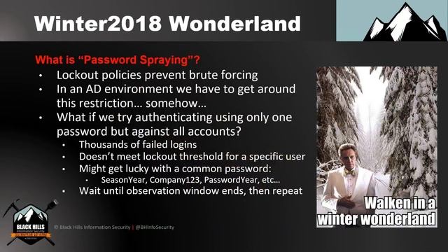 Beau Bullock, Everything You Wanted to Know About Password Spraying смотреть онлайн