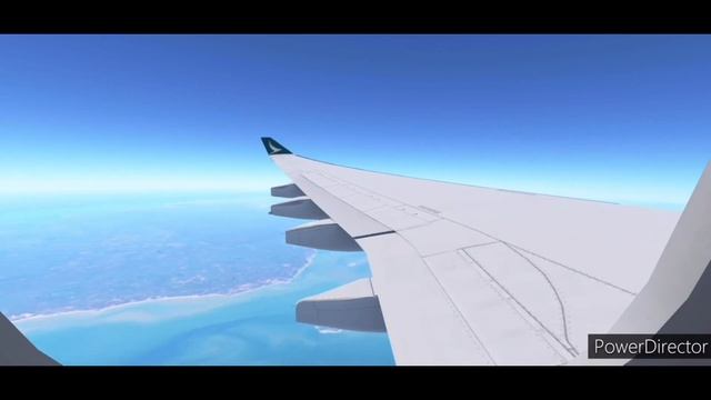 Infinite Flight: Bangkok to Hong Kong| Cathay Pacific A330-300 смотреть онлайн