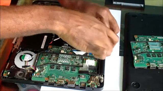 How To replace Asus EeeBook E402SA Motherboard - E402M Main Board Replacement смотреть онлайн