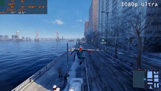 Lenovo Legion 5 | Ryzen 5 5600H | RTX 3060 | Marvel's Spider-Man: Miles Morales | Gaming Test смотреть онлайн