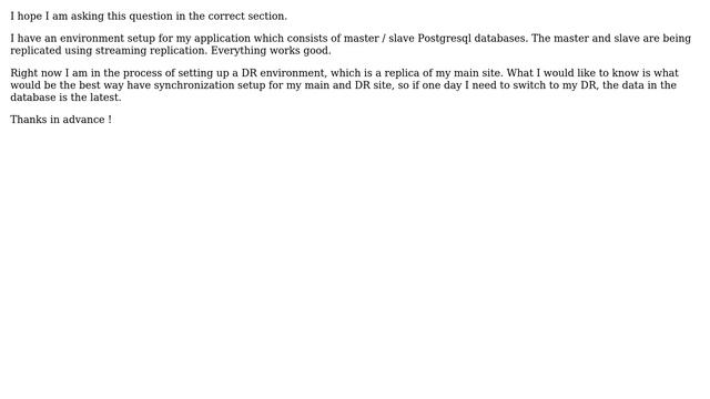 Unix & Linux: DB Synchronization between main and DR site смотреть онлайн