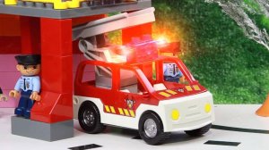 Мультик про машинки. Пожарная машина, скорая помощь и вертолёт. МанкиМульт