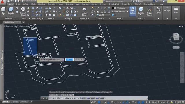 08 AutoCad 2D 3D Tutorials in Urdu Hindi part 53 3D walls смотреть онлайн