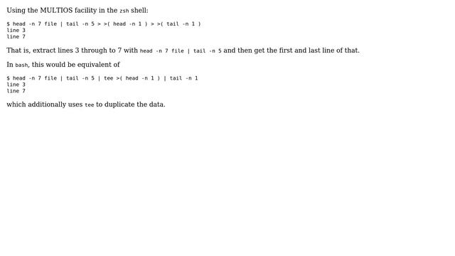 Unix & Linux: Show particular lines using only head and tail (2 Solutions!!) смотреть онлайн