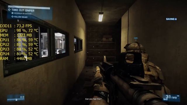 Battlefield 3- i3 3250 + gtx 750ti - FULL HD смотреть онлайн