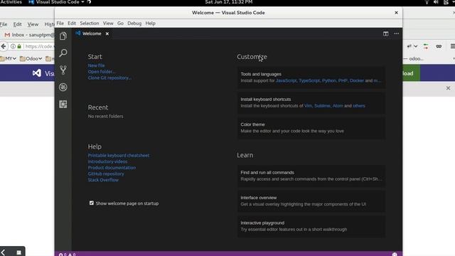 Visual Studio Code for linux (Ubuntu) смотреть онлайн