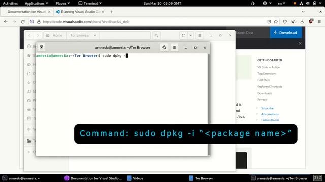 How to Install .deb File in Linux (Debian, Kali, Ubuntu, etc.) смотреть онлайн