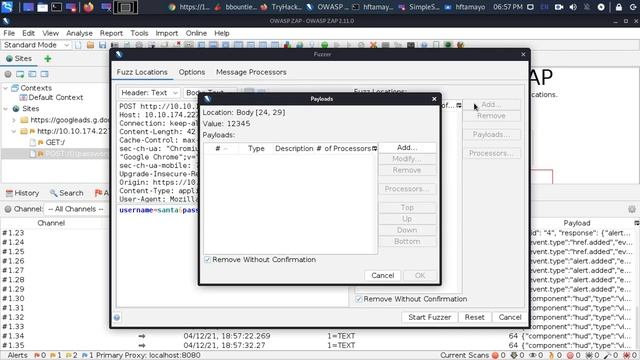 THM advent of Cyber 2021 Day4 Fuzzing using OWASP ZAP смотреть онлайн