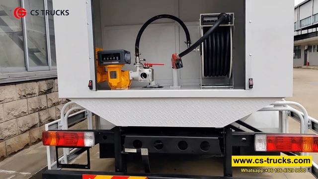 FAW 170hp 4x2 right hand drive Fuel Tank Trucks смотреть онлайн