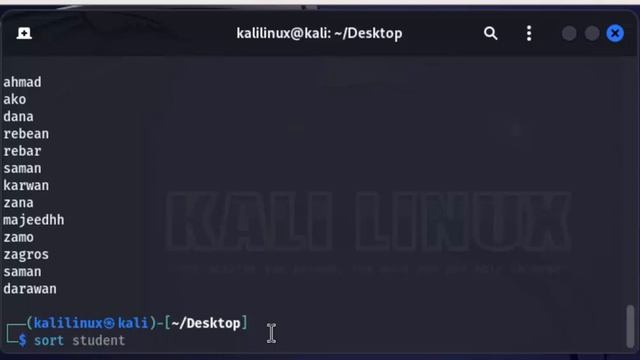وانەی شەشەم لە بەکارهێنانی کۆماندەکانی سیستەمی Linux (find, sort ,ln , tar ) смотреть онлайн