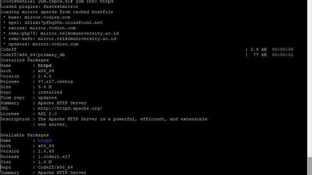 Install Apache latest on centos 7 смотреть онлайн